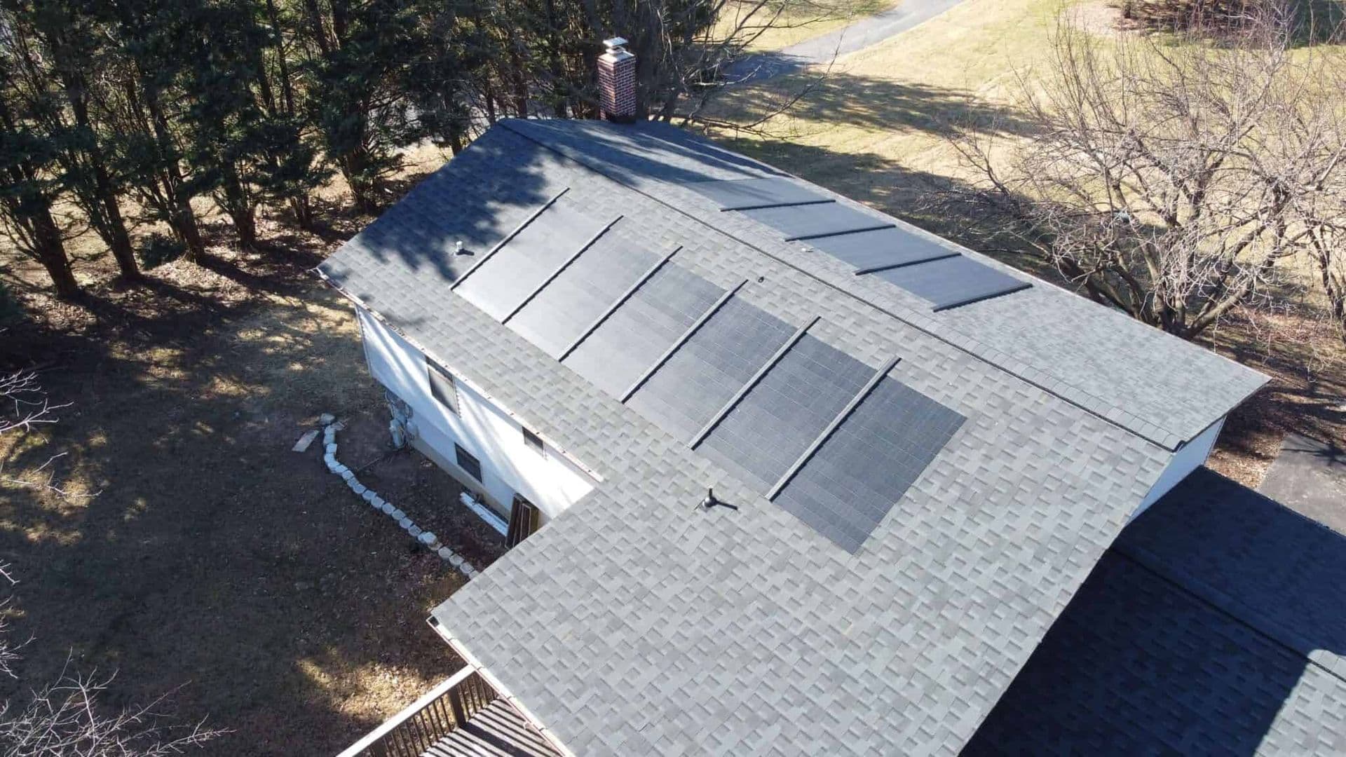 gaf solar shingles producing energy