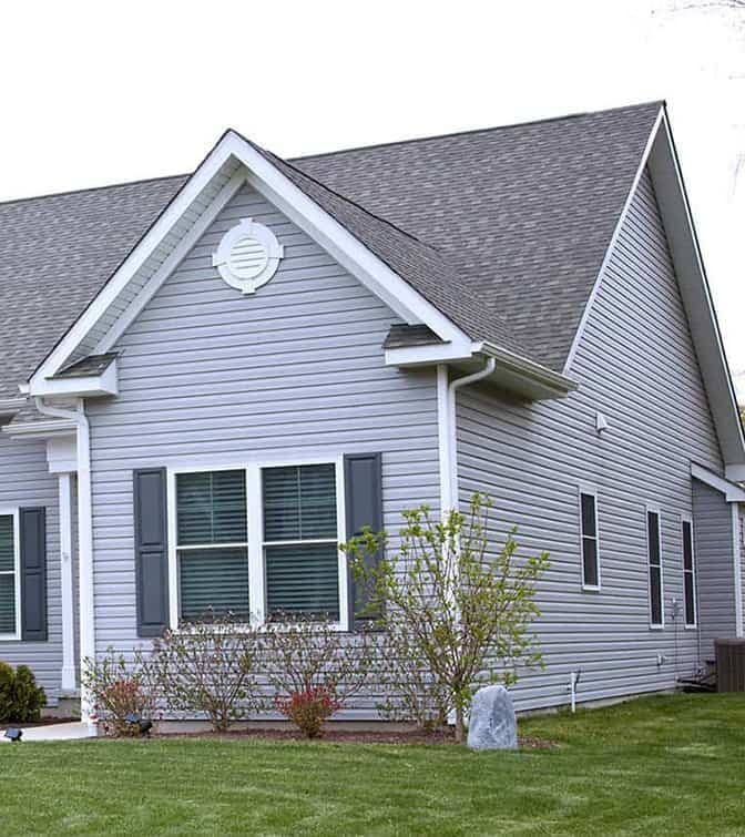 House With Blue Siding